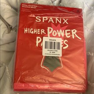 Black high-wasted Spanx